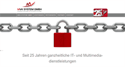 Desktop Screenshot of mvksystem.com
