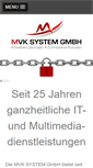 Mobile Screenshot of mvksystem.com